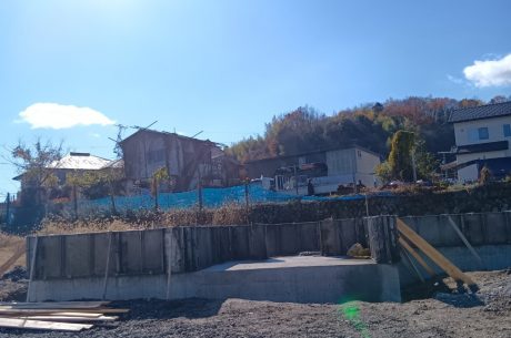 写真：【施工中】伴中央の家２