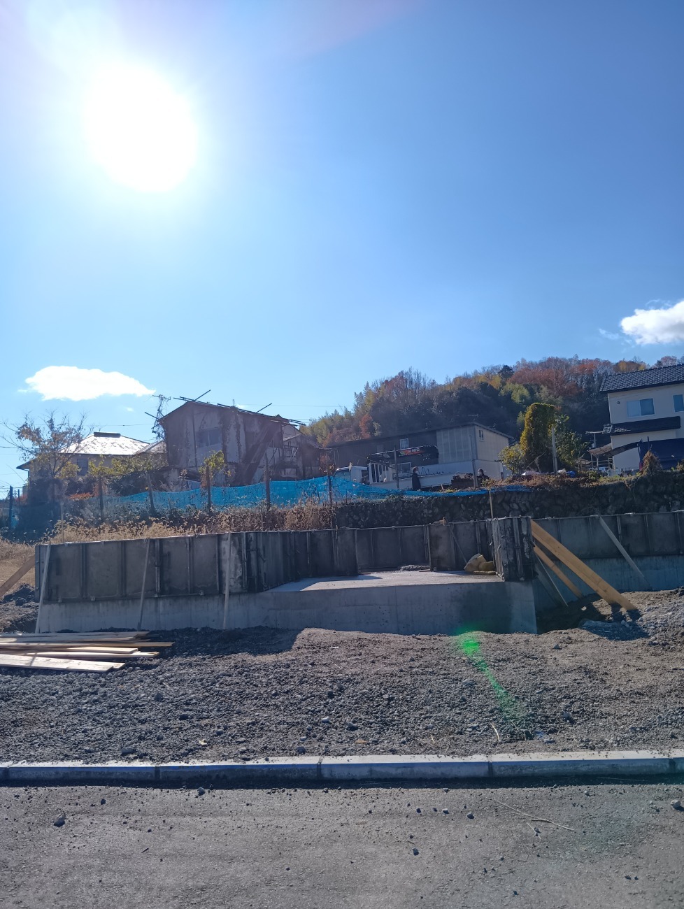 写真：【施工中】伴中央の家２