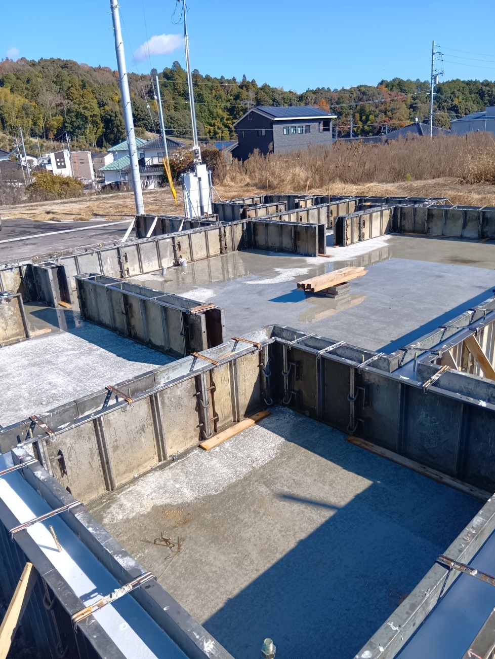 写真：【施工中】伴中央の家２