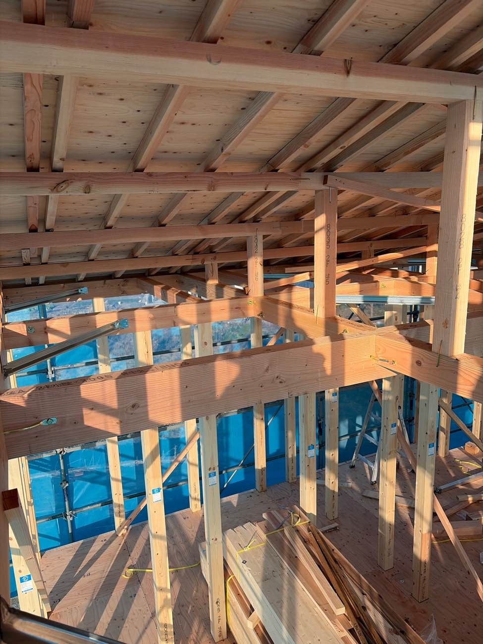 写真：【施工中】伴中央の家１