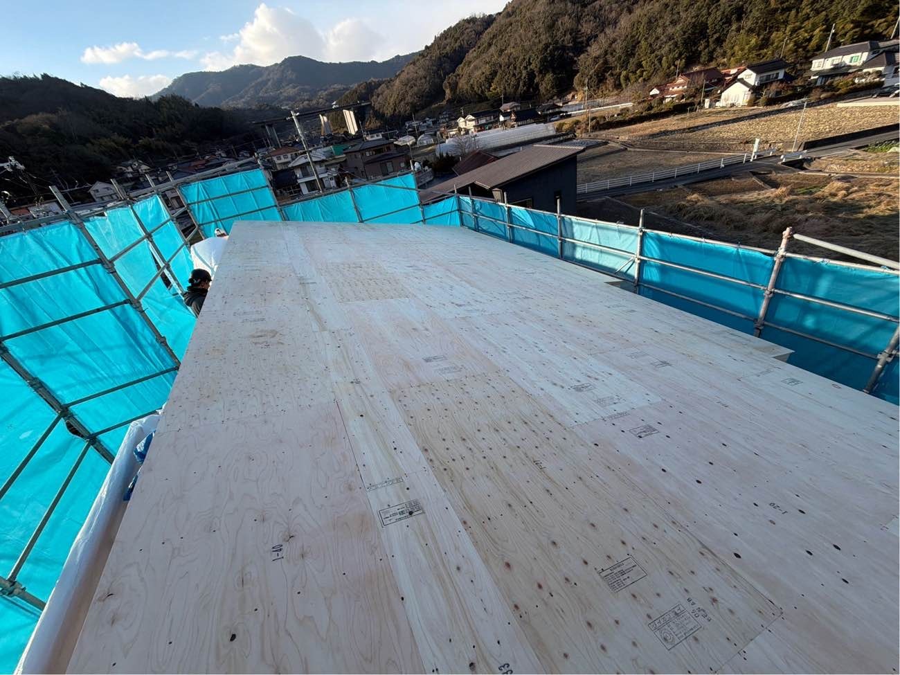 写真：【施工中】伴中央の家１