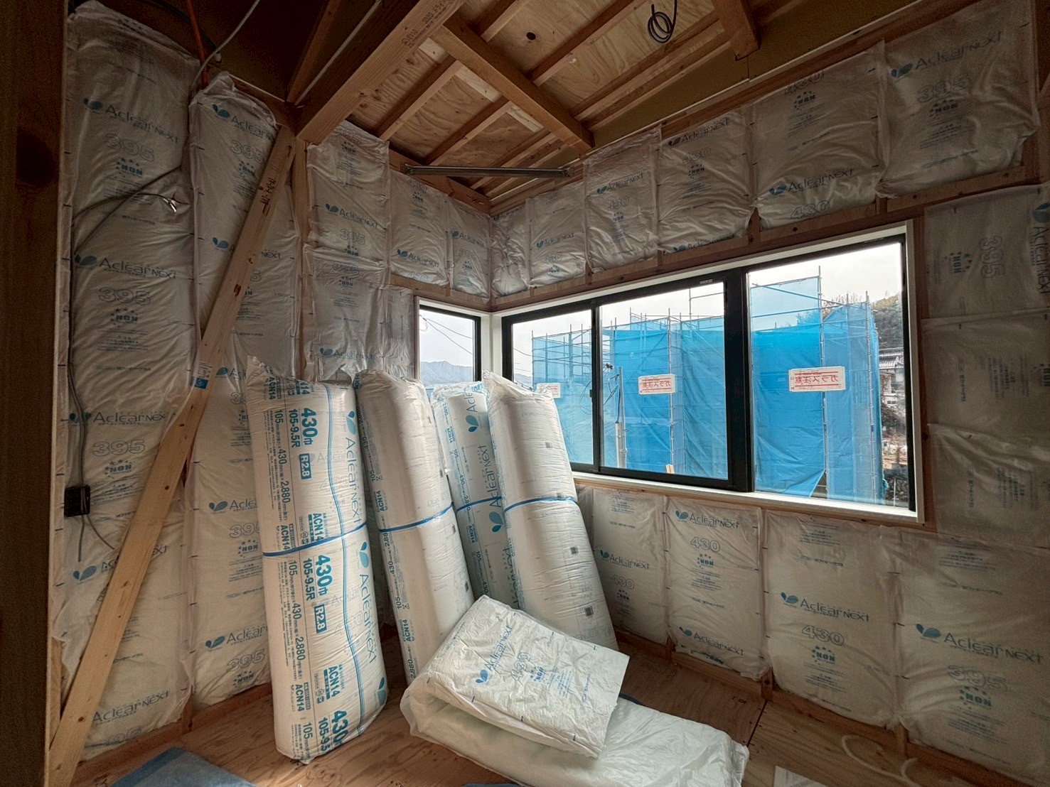 写真：【施工中】伴中央の家１