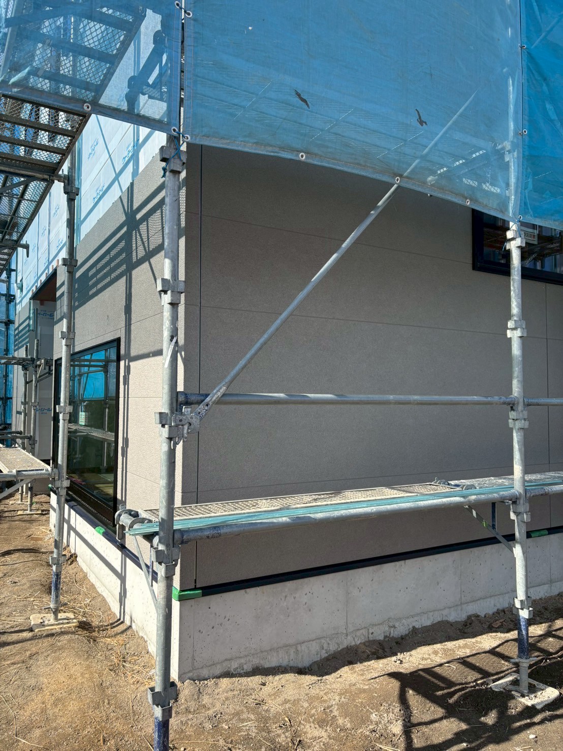 写真：【施工中】伴中央の家２