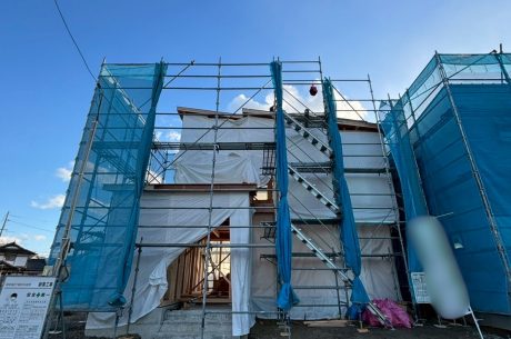 写真：【施工中】伴中央の家２